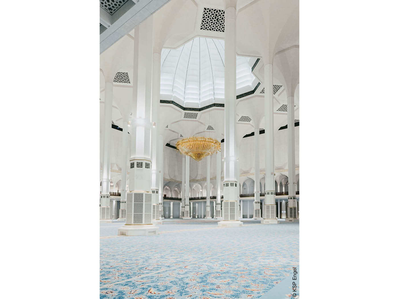 Innenraum der Großen Moschee in Algier