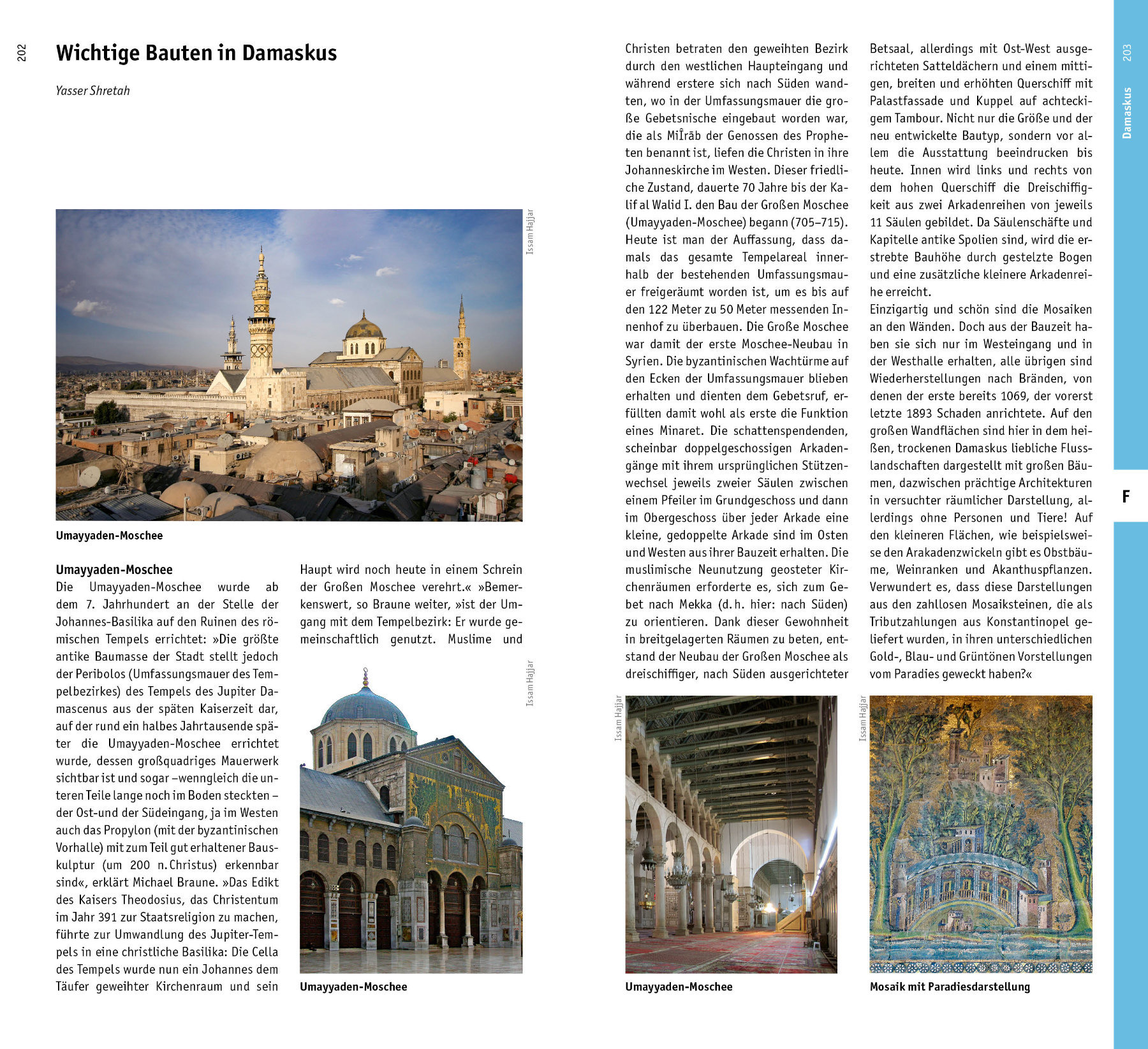 Buchseite aus Architekturführer irak Syrien