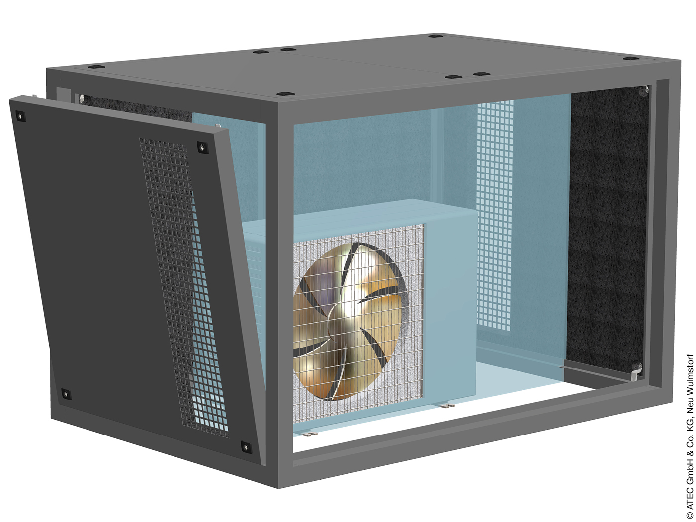 Schallhauben für Wärmepumpe von SilentMode von Atec l