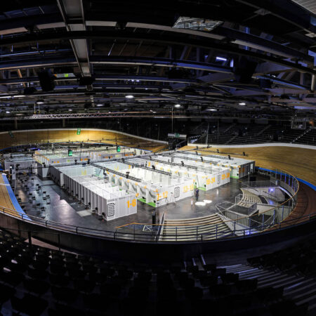 Impfzentrum im Velodrom