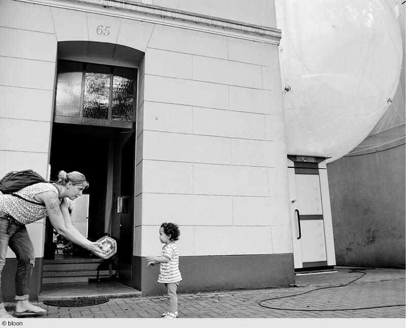 Wohnen im Ballon: Eine Idee Bochumer Architekturstudenten. (Foto: Bloon)