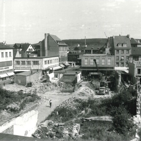 Historisches Foto Kaiserslautern Innenstadt