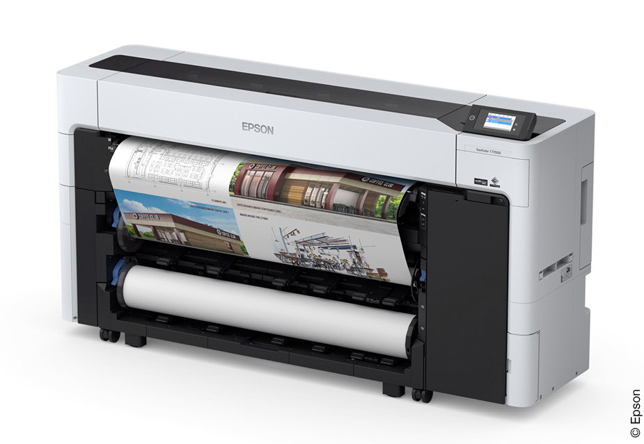 Der Drucker Sure Color SC-T von Epson