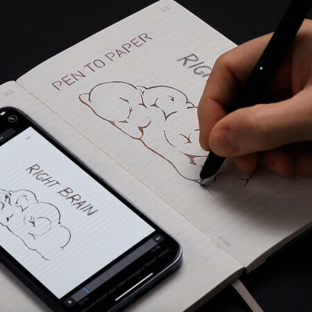 Moleskine Smart digitalisiert handschriftliche Notizen und Skizzen