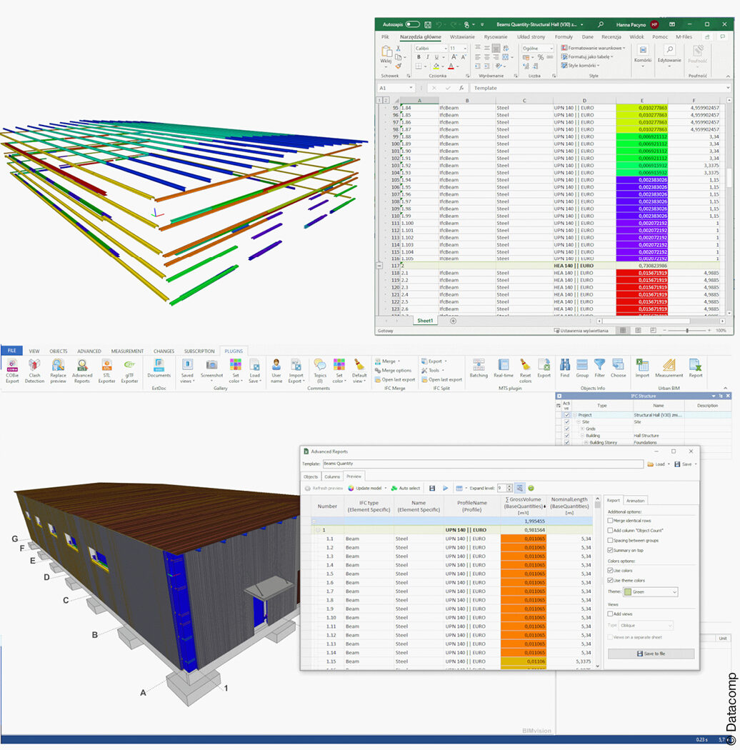 Digitale Baustellensoftware Interface