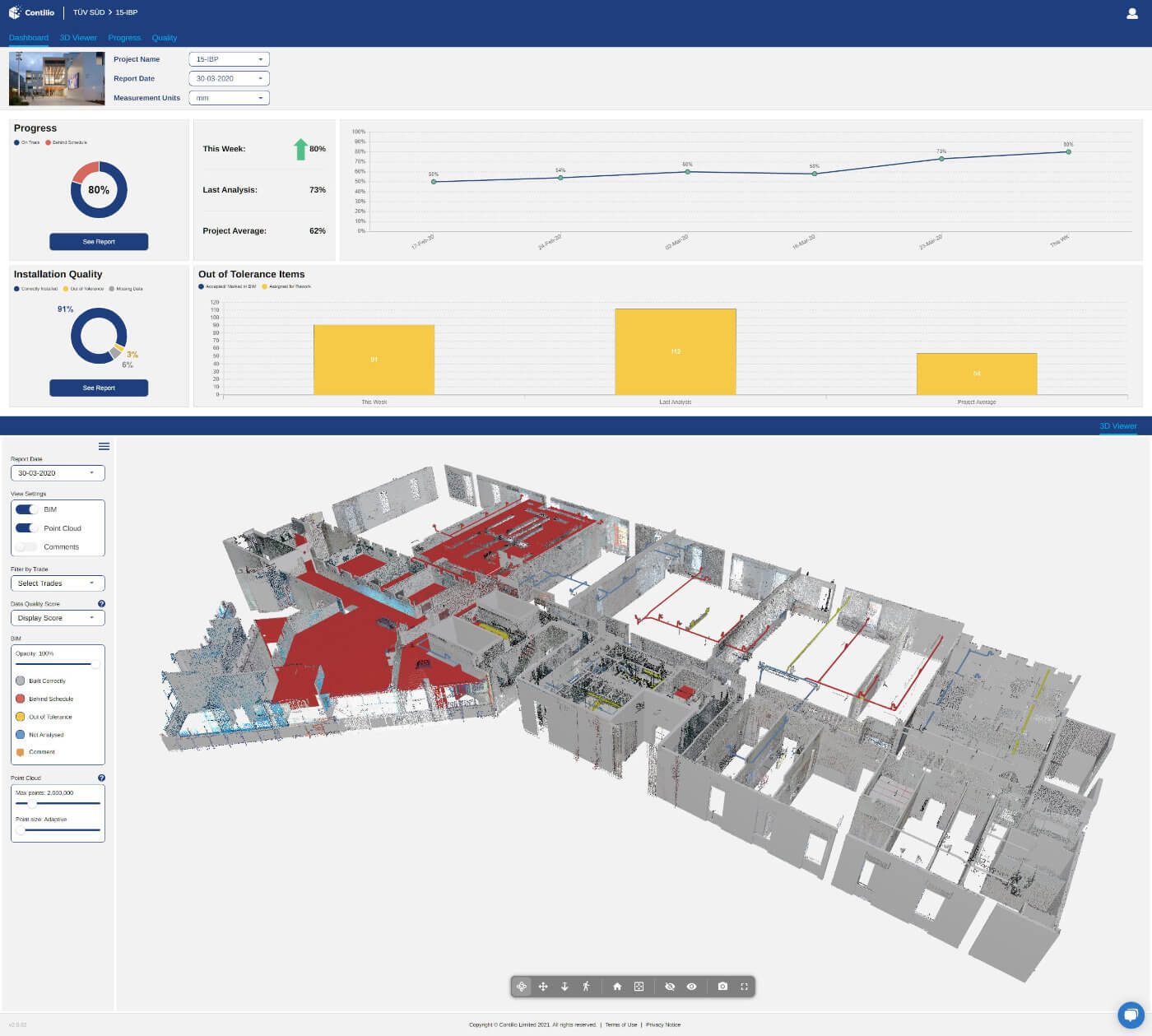 Screenshot BIM-Planung mit KI