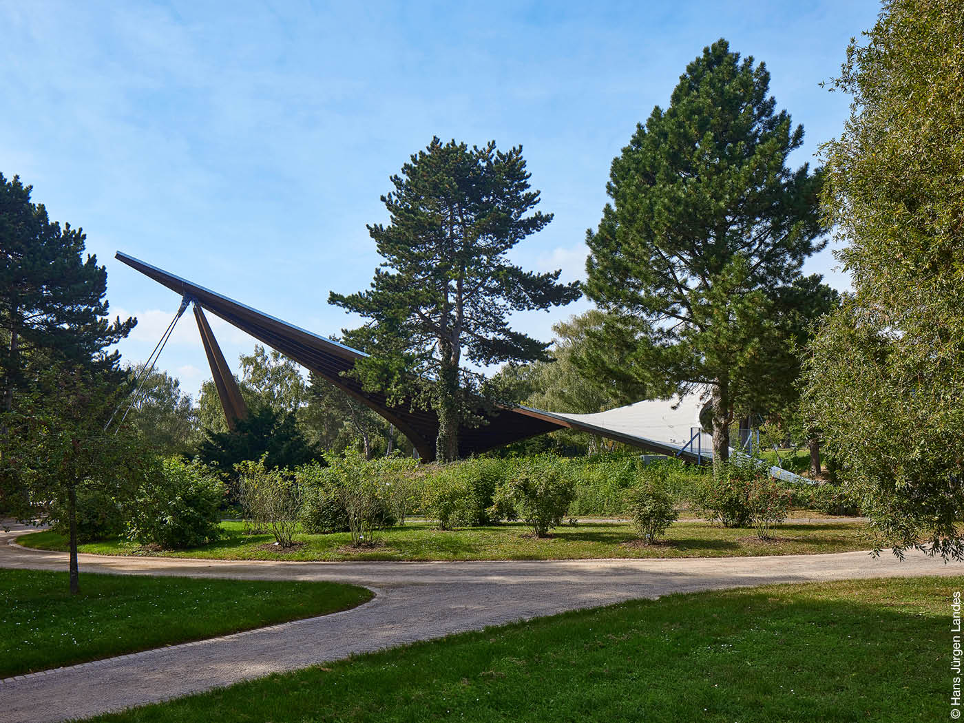 Sonnensegel im Dortmunder Westfalenpark