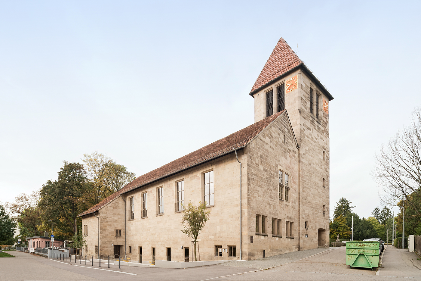 Außenansicht der Martinskirche Stuttgart