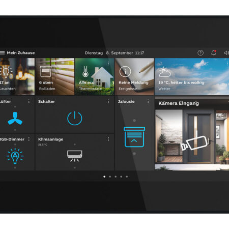 Screenshot Smart-Home-Anwendung