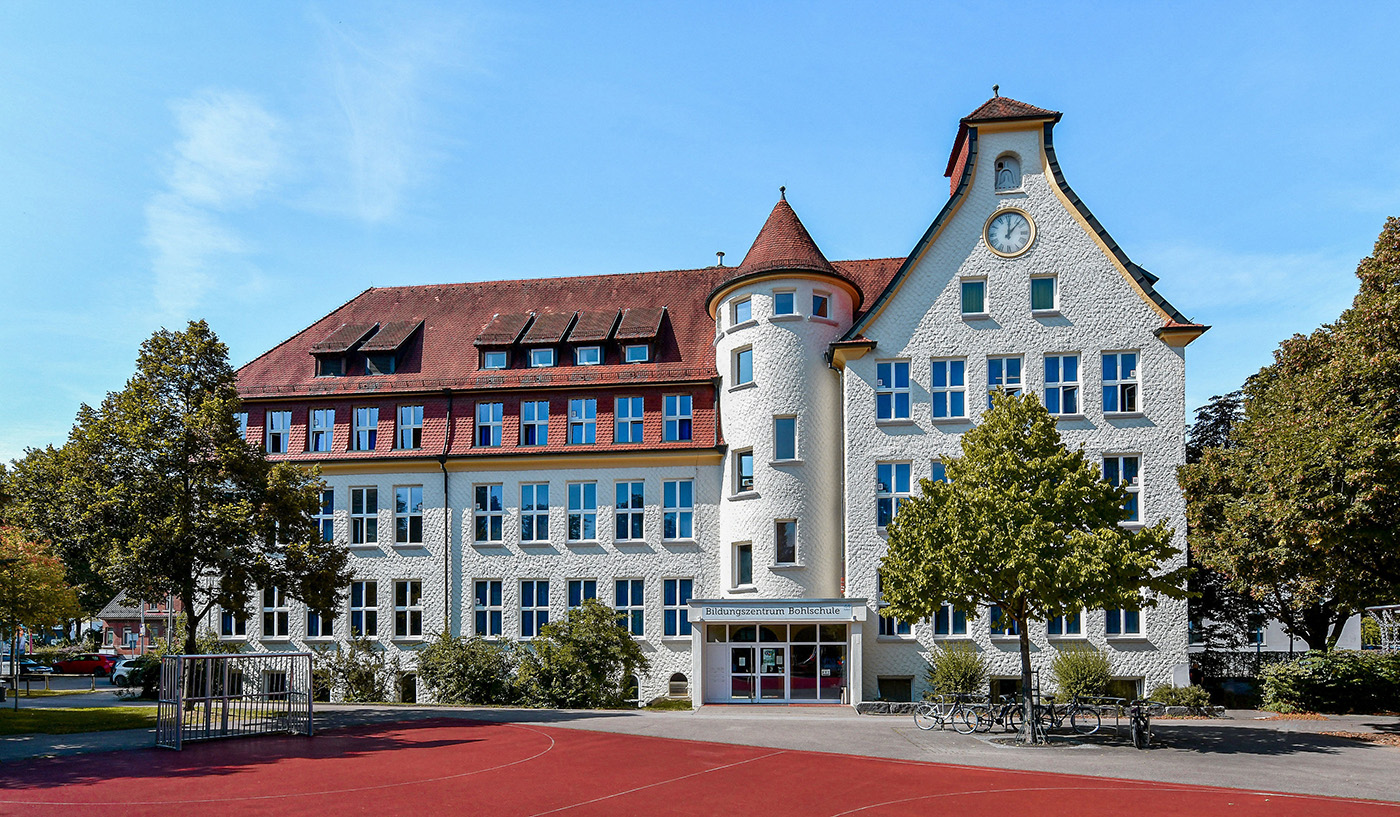 Putzfassaden sanieren an der Bohlschule in Aalen nach der Sanierung