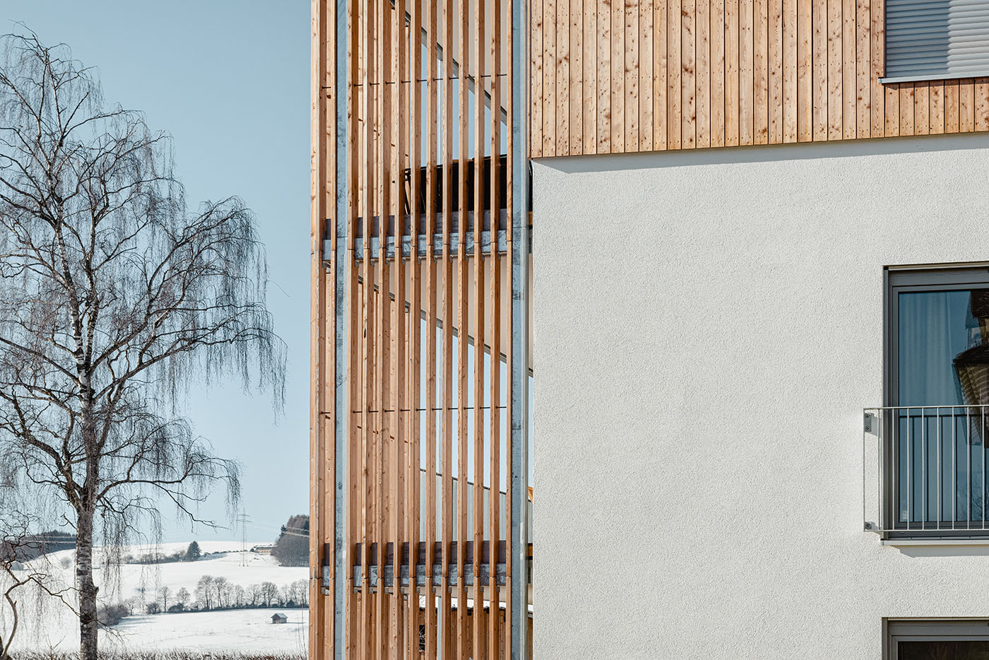 Putzfassaden sanieren mit Balkonen und Fenster mit französischem Balkon