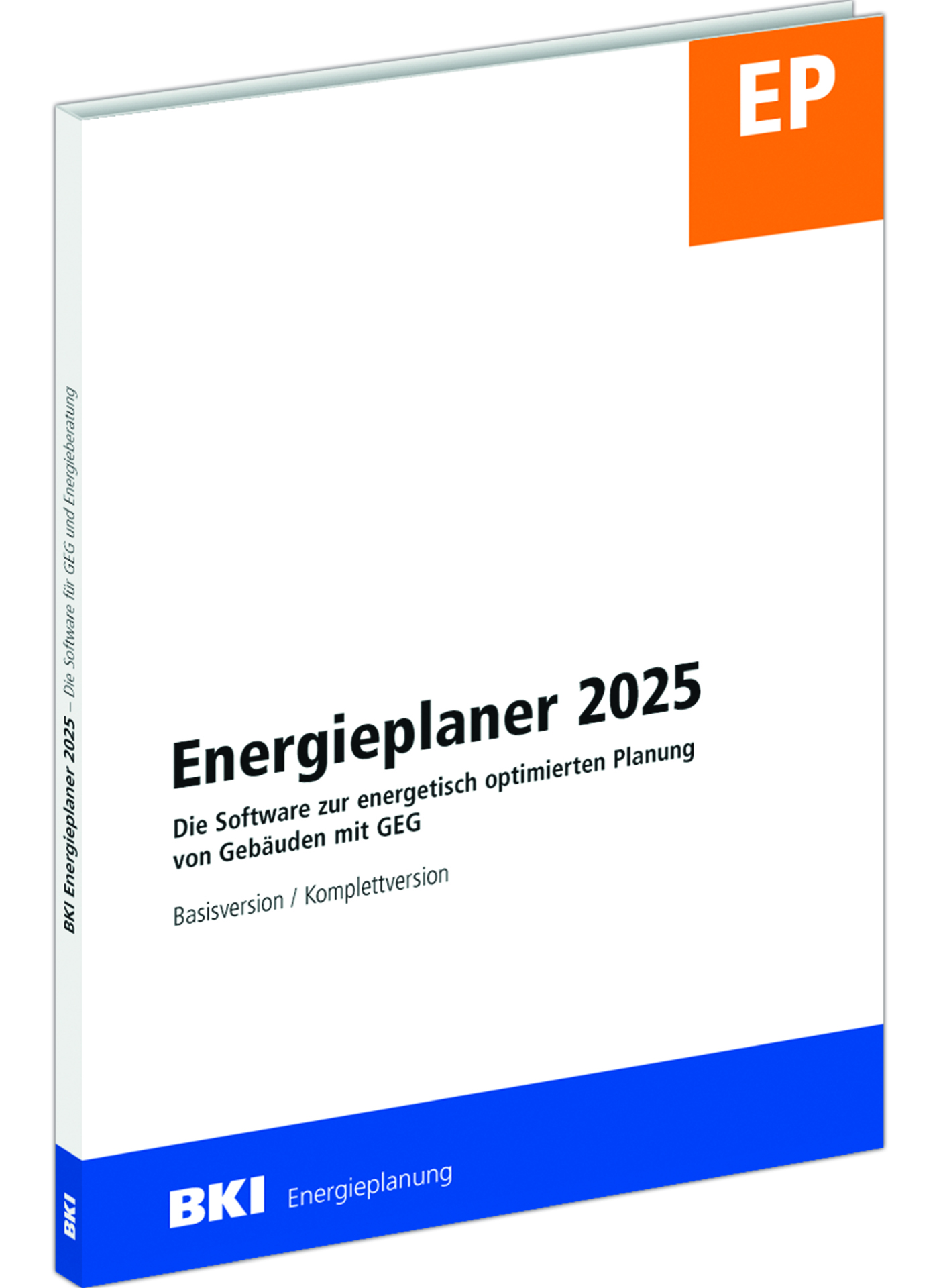 Cover der neuen Energieplaner-Software