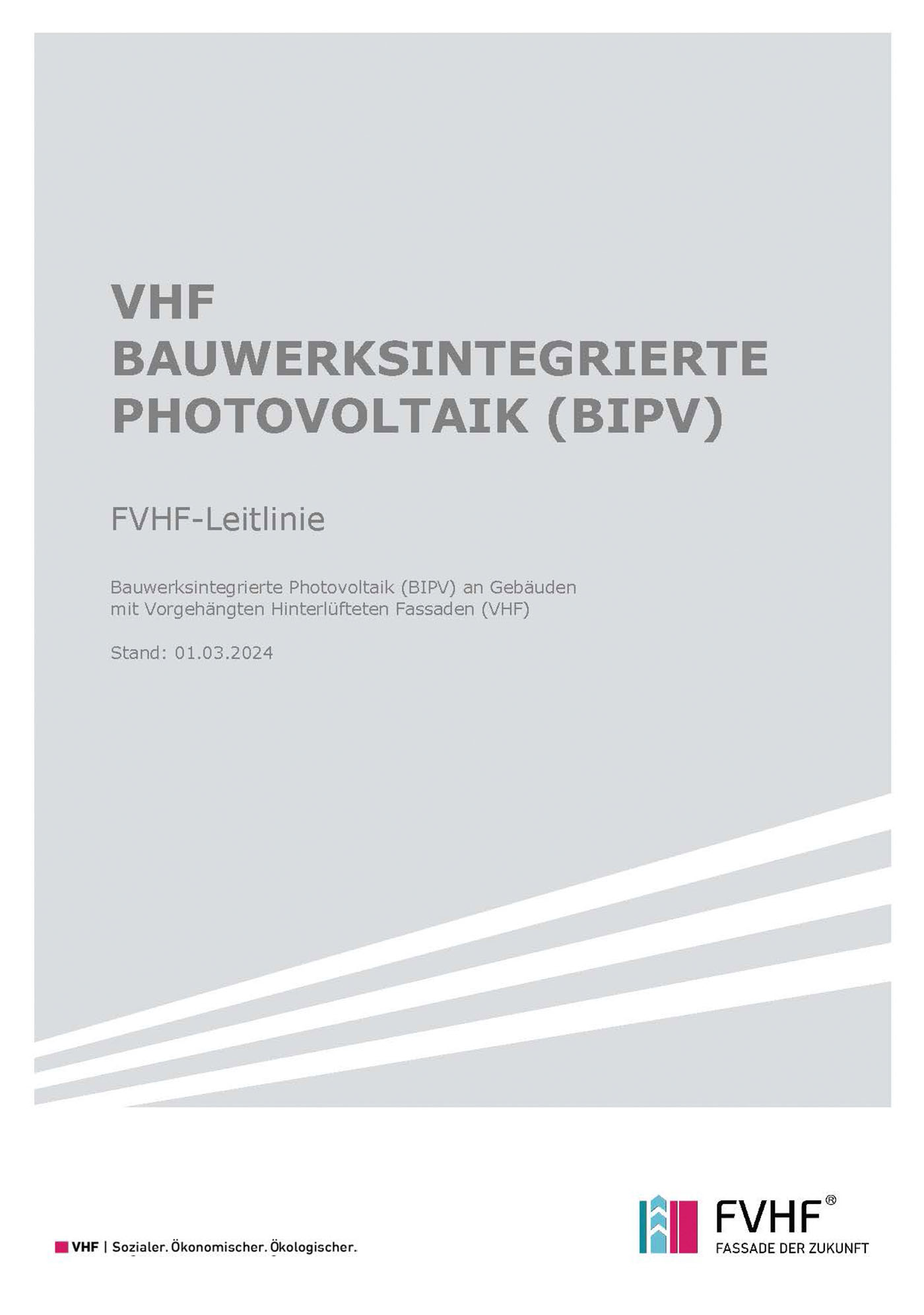 Leitlinie Bauwerksintegrierte Photovoltaik (BIPV)