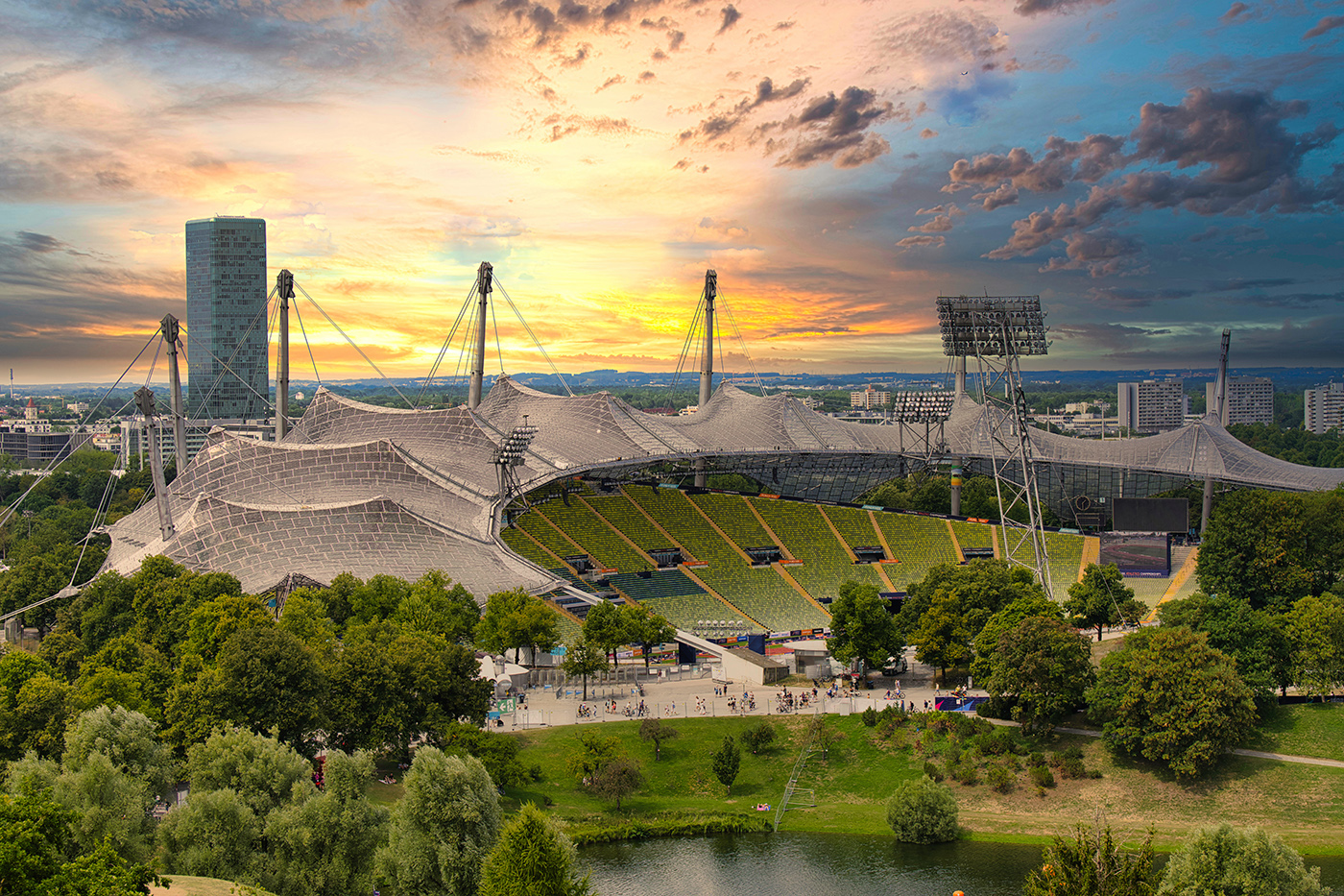 Olympiastadion in München