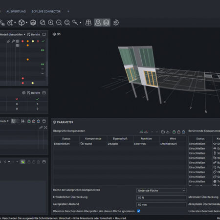 Screenshot der neuen BIM-Modellprüfungs-Software „Office 24.9.0“ von Solibri